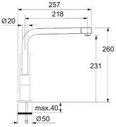 Смеситель Франке Planar 010 хром фото 2 Смеситель Franke Planar 010 хром фото 2